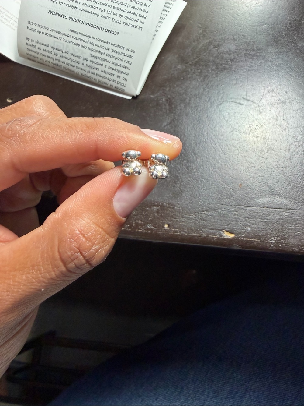 Tous Sterling Silver Bold Bear